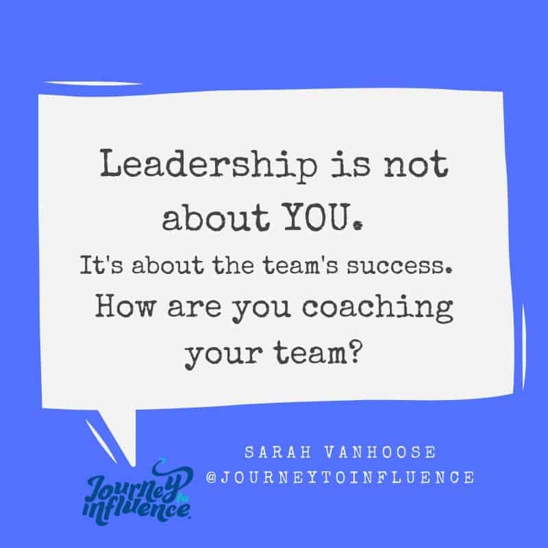 leadership quote team success coaching