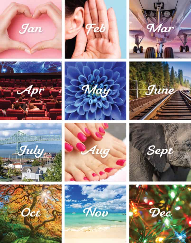 annual calendar image 